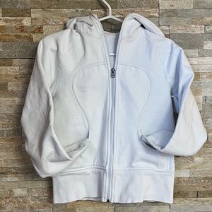 Women's Lululemon Scuba White Full Zip-Up Hoodie